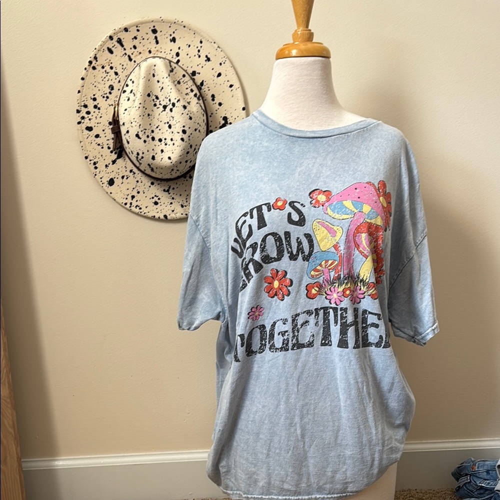 Kids Blue Graphic T-Shirt